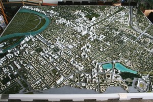 Реконструкция центральной части Краснодара, макет