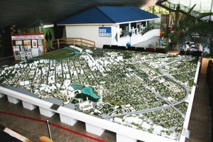 Реконструкция центральной части Краснодара, макет