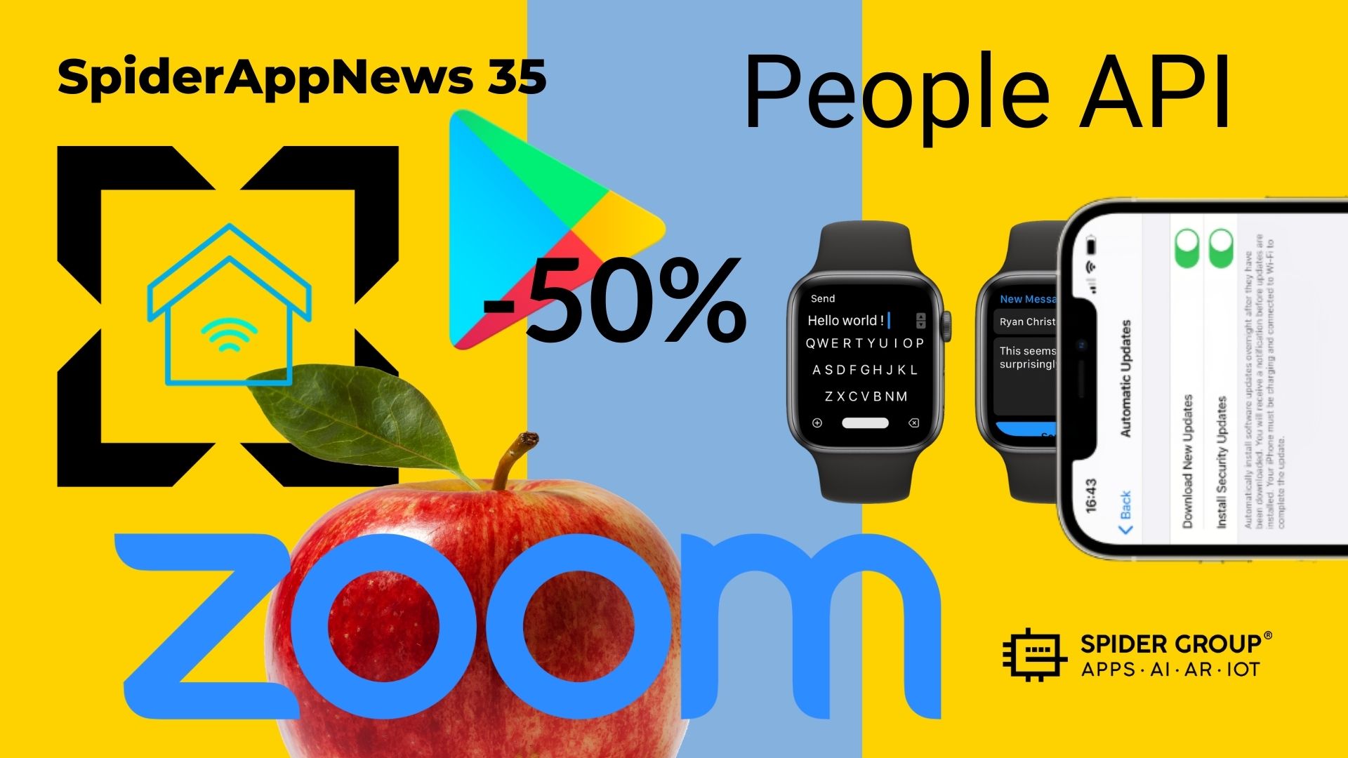 SpiderAppNews 35: Apple выгодны мошенники, Ростех на страже IoT, SDK от Zoom