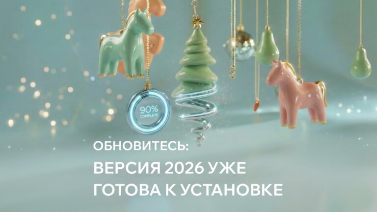 Обновитесь: версия 2026 уже готова к установке 🎄